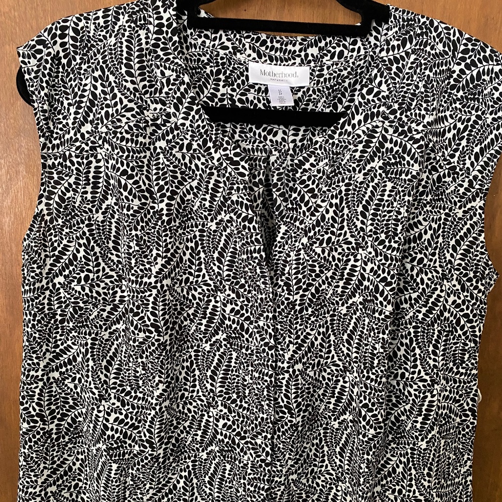 Motherhood Maternity Work Blouse